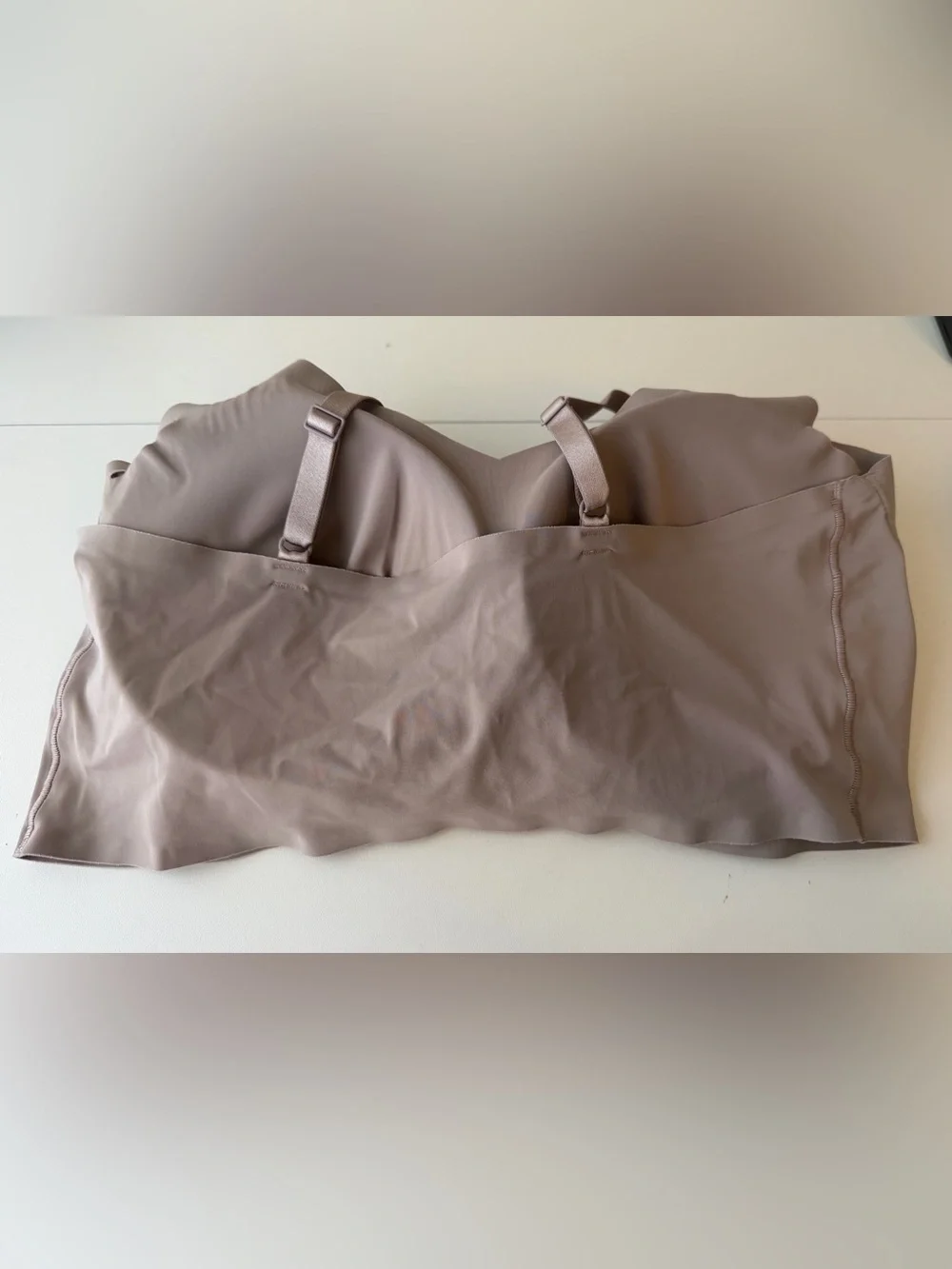 True Body Lift Full Cup Triangle Bra True & Co $49.00 XL Taupe